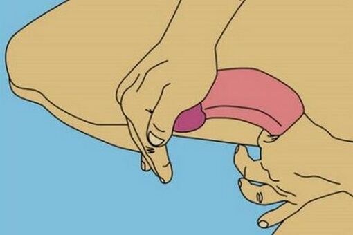 Penismassage zur Vergrößerung des Kopfes